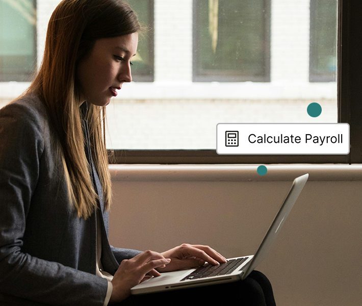 calculate payroll, run payroll